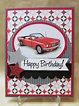 Savvy Handmade Cards: Classic Car Birthday Card