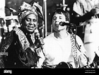Miriam Makeba and Paul Simon, during African Graceland tour, South ...
