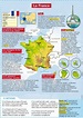 Carte De France France Map Educational Infographic French Lessons ...