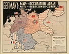 Englische Deutschlandkarte