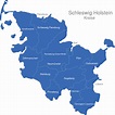 Schleswig Holstein Kreise interaktive Landkarte | Image-maps.de