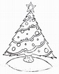 Free Printable Christmas Tree and Santa Coloring Pages - Adventures of ...