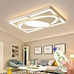 DIWIWON 78 W tavan lambası LED lamba tavan lambası yatak odası tavan ...