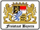Freistaat Bayern - Blechschild - Fun-Schilder - 22x17