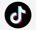 Tiktok Social Media Icons - Tiktok Logo Transparent, HD Png Download - vhv