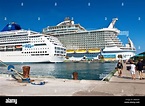 Nassau, Bahamas-Kreuzfahrt-Hafen Stockfotografie - Alamy