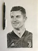 Art Cristiano Ronaldo Pencil Drawing