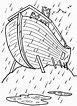 33 Desenhos da Arca de Noé (Dilúvio) para Pintar e Se Divertir!