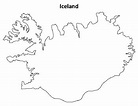 Iceland Map Blank by Northeast Education | Teachers Pay Teachers