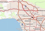 California Beverly Hills Map