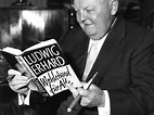 04. Februar 1897: 125. Geburtstag Ludwig Erhard – Gesicht des deutschen ...