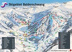 Balderschwang Piste Map | Plan of ski slopes and lifts | OnTheSnow