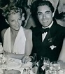 Tyrone Power and his wife Annabella Norma Shearer, Tyrone Power ...