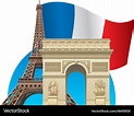 France symbol Royalty Free Vector Image - VectorStock