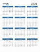 2024 Printable Calendar By Month - Printable Blank World