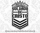 Soldado De Cristo Svg2 Timoteo 2:1-3 SvgCamisa Cristiana - Etsy España