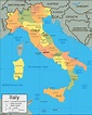 Italia mapa - muéstrame un mapa de Italia (Sur de Europa - Europa)