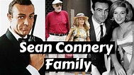 Actor Sean Connery Family Photos with Wife Micheline and Diane Cilento ...