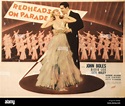 REDHEADS ON PARADE, US poster, from left: Dixie Lee, John Boles, 1935 ...
