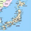 Mapa do Japao - fatos interessantes e informações sobre o país