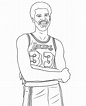 Kareem Abdul-Jabbar coloring page NBA - Topcoloringpages.net