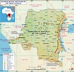 DR Congo Map | Map of Democratic Republic of Congo