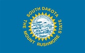 Flagge von South Dakota Bild und Bedeutung der Flagge von South Dakota ...