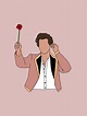 Harry Styles Illustration | Harry styles dibujo, Pegatinas bonitas ...