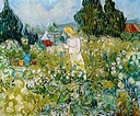 Marguerite Gachet in her garden - Vincent van Gogh as art print or hand ...