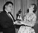 Claudette Colbert is thrilled to present Paddy Chayefsky his Best ...
