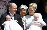 Príncipe Albert e Charlene de Mônaco batizam os gêmeos Gabriella e ...