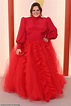 Melissa McCarthy sizzles at Oscars 2023 in red Christian Siriano gown ...