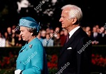 Queen Elisabeth II meets German President Richard von WEIZSAECKER in ...