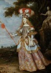 Infantin Margarita Teresa (1651 - 1673), Kaiserin, im Theaterkostüm ...