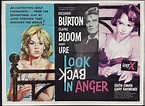 LOOK BACK IN ANGER (1959) Original Vintage Richard Burton UK Quad Film ...