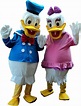 Amazon.com: Donald Duck and Daisy Duck Adult Mascot Costume Cosplay ...
