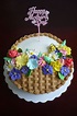 Simple Buttercream Mothers Day Cake / Sweet Flower Cake For Mother S ...