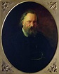 A portrait of the writer Alexander Ivanovich Herzen, 1867, 62×78 cm by ...