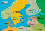 Gotland Sweden map - Map of Gotland Sweden (Northern Europe - Europe)