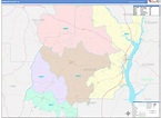 Barbour County, AL Wall Map Color Cast Style by MarketMAPS - MapSales.com