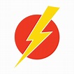 Lightning Bolt through Circle Logo - LogoDix