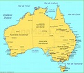 Mapa de Australia | Plano Australia - AnnaMapa.com