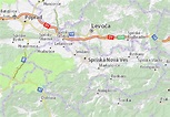 Map of Spišská Nová Ves - Michelin Spišská Nová Ves map - ViaMichelin