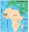 Sierra Leone Map / Geography of Sierra Leone / Map of Sierra Leone ...