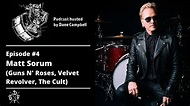 Matt Sorum (Guns N' Roses, Velvet Revolver, The Cult) Drum For The Song ...