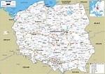 Large size Road Map of Poland - Worldometer