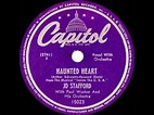 1947 Jo Stafford - Haunted Heart - YouTube