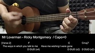 Mr Loverman - Ricky Montgomery Ukulele Cover with Chords / Lyrics - YouTube