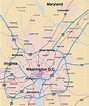 District of Columbia Map | Digital | Creative Force