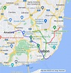 Lisboa Mapa Google - Mapa De Portugal